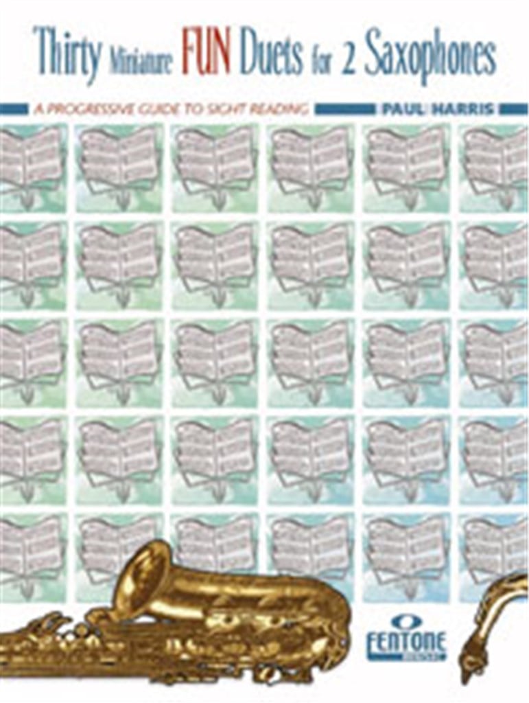 Thirty Miniature Fun Duets for 2 Saxophones
